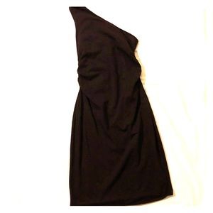 Victoria’s Secret one shoulder eggplant dress